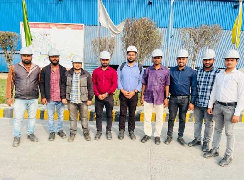 Industrial Visit to Hindalco Ltd. Hirakud: M.Tech-Production Engg Students