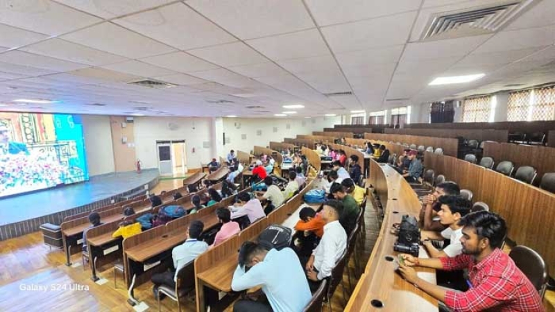 VSSUT Students participated on First Biswa Odia Bhasa Sammilani through Online