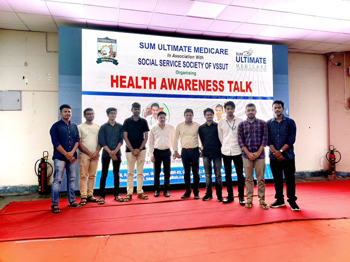 Health Awareness Talk to Promote Liver and Heart Health on 07 February 2025 at VSSUT Burla