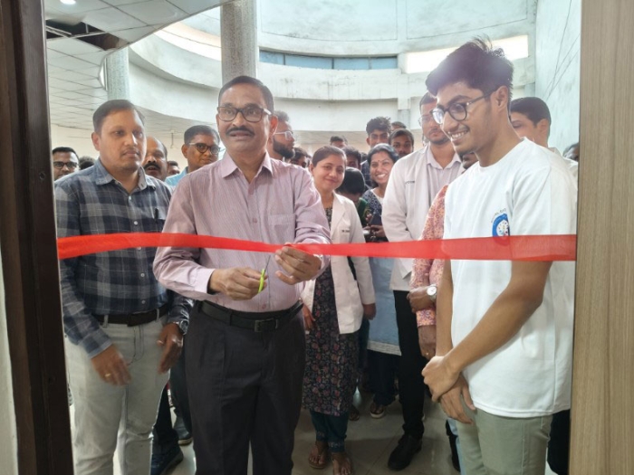 Inauguration of "Free Eye Check-up Camp" for Students and Staff organized by Social Service Society