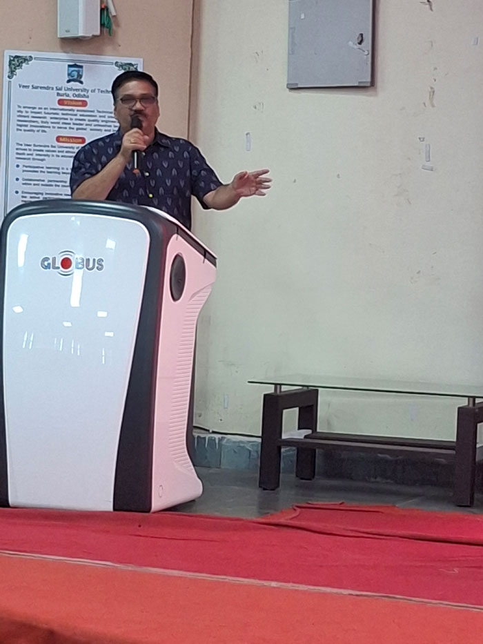 Celebration of Sambalpuri Din(01 August 2025) at VSSUT BURLA on the occasion of the Birth Anniversary of Guru Satya Narayan Bohidar