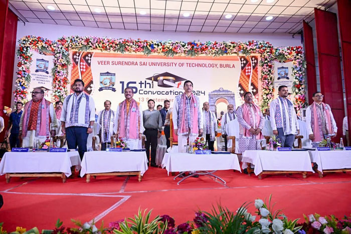 16th Convocation of VSSUT Burla on 13 September 2025