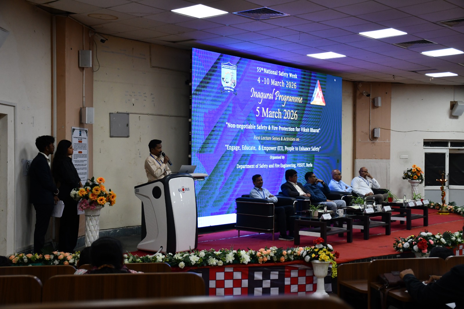 Celebration of 55th National Safety Week from 5-10March 2026@ VSSUT