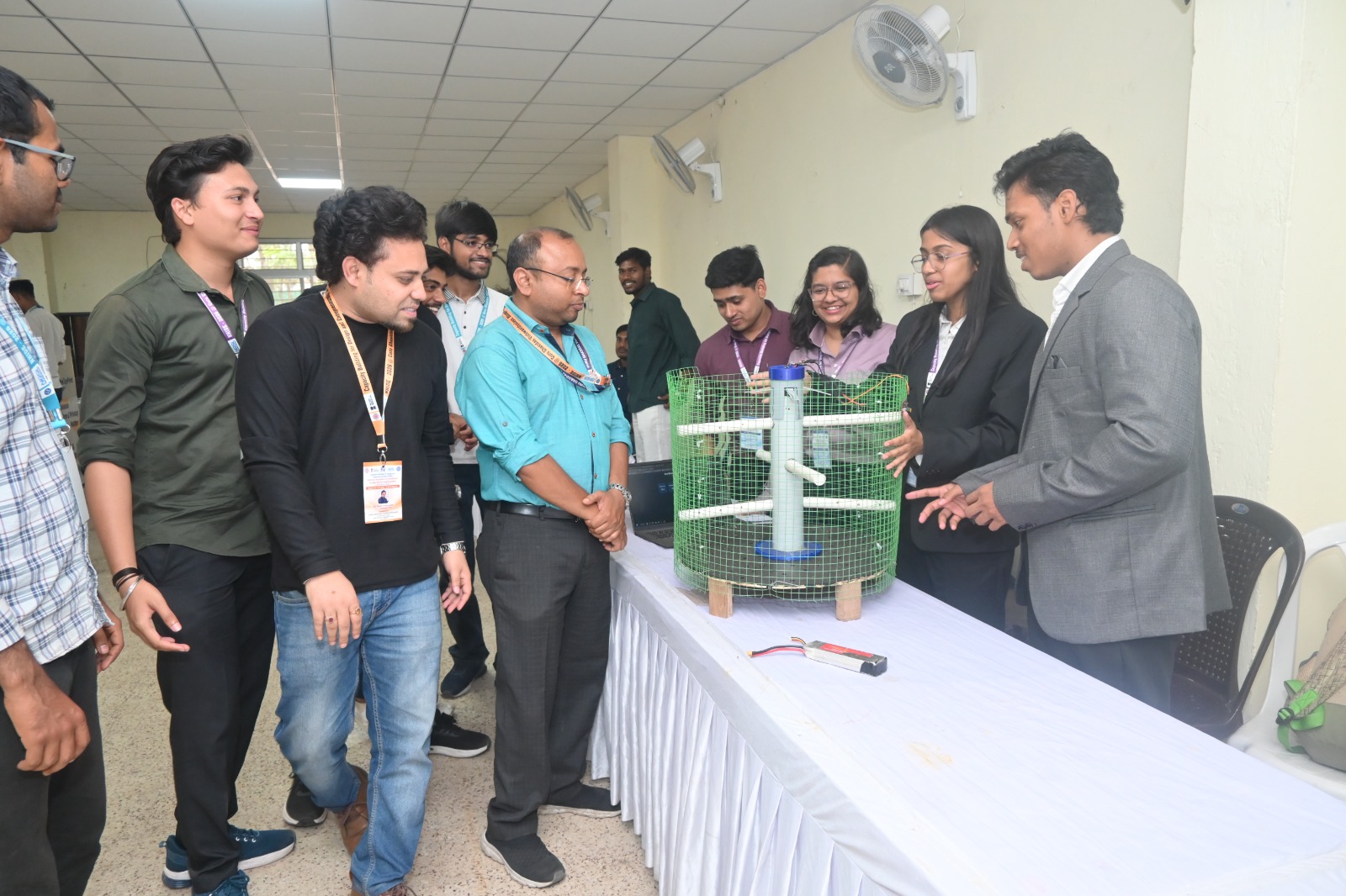 Team from VSSUT Robotics Society secured position among Top 10 at the NHIDE 2026 (National hackathon on innovation, design, and entrepreneurship) organised by Ministry of Education (Govt. of India) at Guru Ghasidas Vishwavidyalaya, Bilaspur , Chhattisgarh