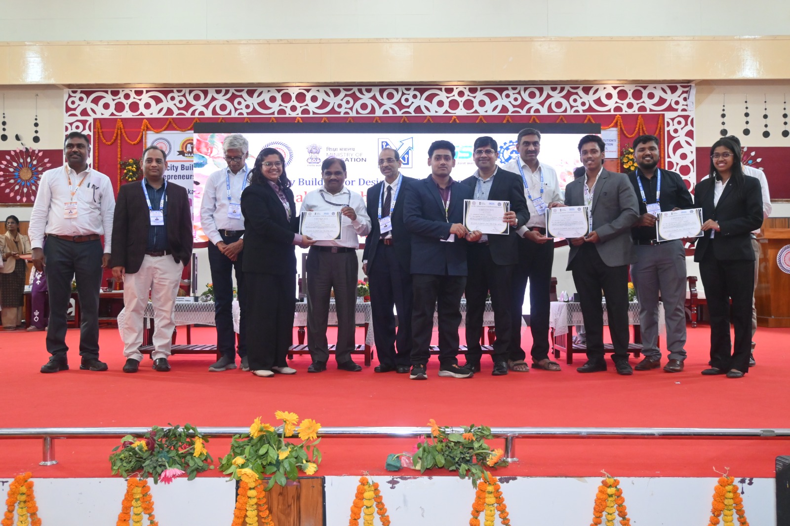 Team from VSSUT Robotics Society secured position among Top 10 at the NHIDE 2026 (National hackathon on innovation, design, and entrepreneurship) organised by Ministry of Education (Govt. of India) at Guru Ghasidas Vishwavidyalaya, Bilaspur , Chhattisgarh