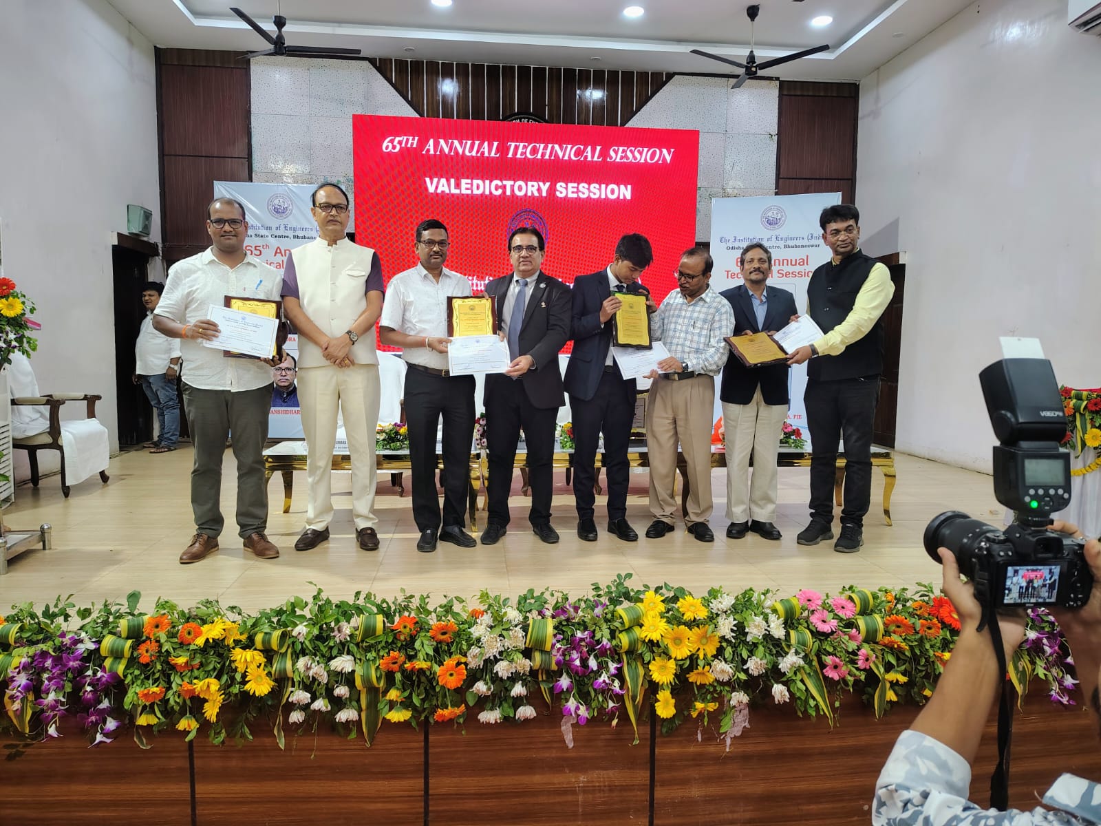Dr. Debabrata Giri and Dr. Sudhanshu Ranjan Das-L M Patra Memorial Award